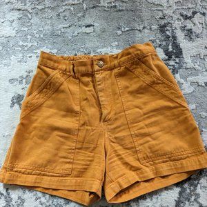 Big Bud Press Work Shorts - Size S in "Creamsicle" Orange